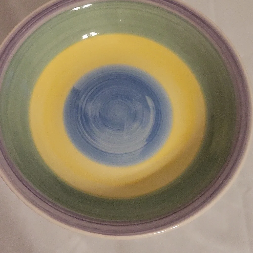 Pottery Barn pedestal bowl
